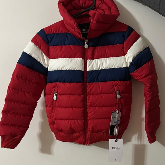 Perfect Moment Red Puffer Jacket - Picture 1 of 5
